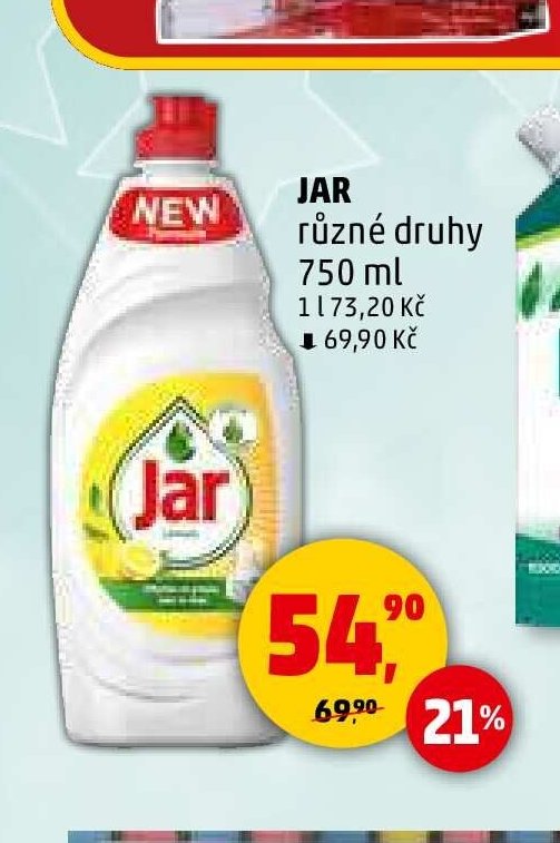 Jar různé druhy 750 ml