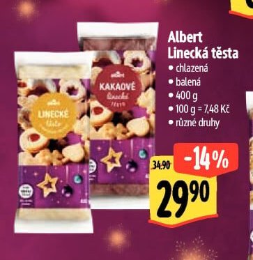 Albert Linecké těsta