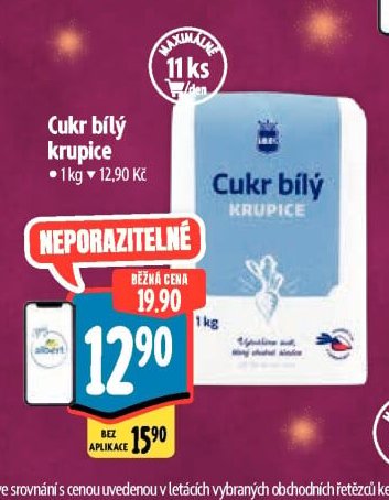Cukr bílý krupice