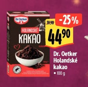 Dr. Oetker Holandské kakao