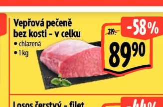 Vepřová pečeně bez kosti
