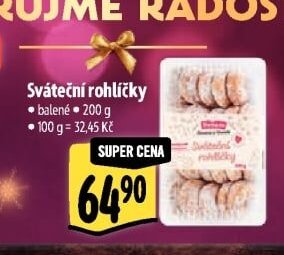 Sváteční rohlíčky