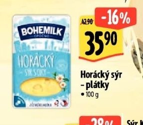Bohemilk Horácký sýr plátky