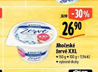 Jihočeské žervé XXL