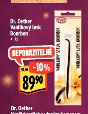 Dr. Oetker Vanilkový lusk Bourbon