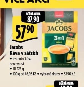 Jacobs Káva v sáčcích
