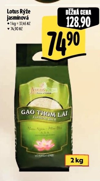 Lotus Rýže jasmínová