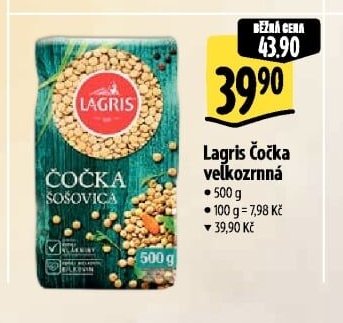 Lagris Čočka velkozrnná