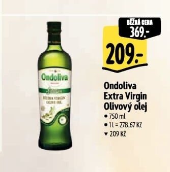 Ondoliva Extra Virgin Olivový olej