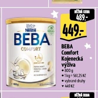BEBA Comfort Kojenecká výživa