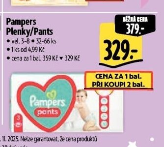 Pampers Plenky/Pants
