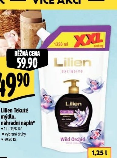 Lilien Tekuté mýdlo, náhradní náplň