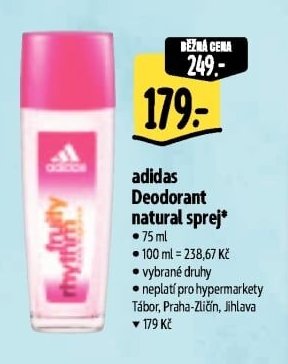 adidas Deodorant natural sprej