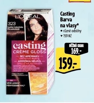 Casting Barva na vlasy