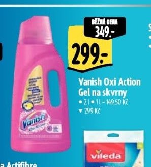 Vanish Oxi Action Gel na skvrny