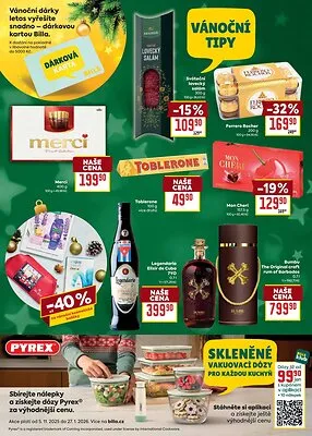 akční leták BILLA 3.12.2025-9.12.2025