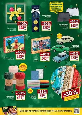 akční leták BILLA 3.12.2025-9.12.2025