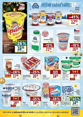 akční leták BILLA 3.12.2025-9.12.2025
