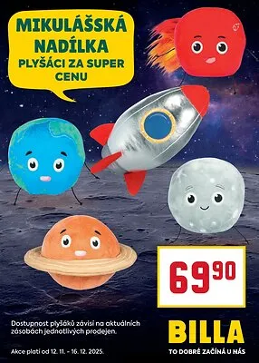 akční leták BILLA 3.12.2025-9.12.2025
