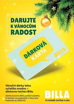 akční leták BILLA 3.12.2025-9.12.2025