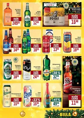 akční leták BILLA 3.12.2025-9.12.2025