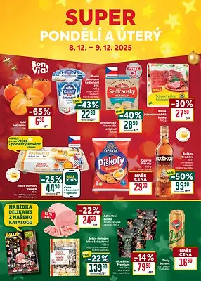akční leták BILLA 3.12.2025-9.12.2025
