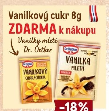 Vanilkový cukr 8g
