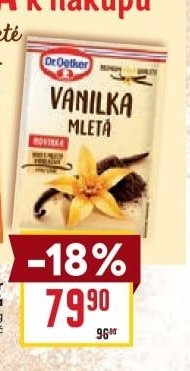 Dr. Oetker Vanilka mletá