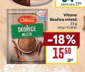 Vitana Skořice mletá