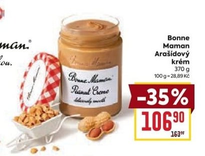Bonne Maman Arašídový krém
