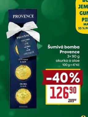 Šumivá bomba Provence 3x 90 g - BILLA akcniletaky.com
