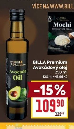 BILLA Premium Avokádový olej