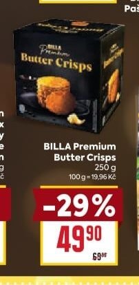 BILLA Premium Butter Crisps