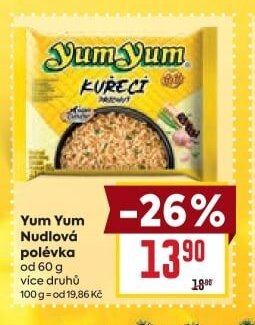 Yum Yum Nudlová polévka
