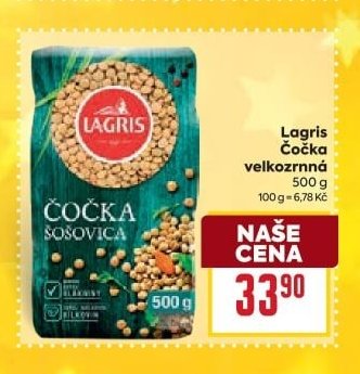 Lagris Čočka velkozrnná