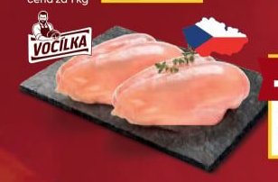 Kuřecí prsa s kostí