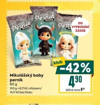 Mikulášský baby perník