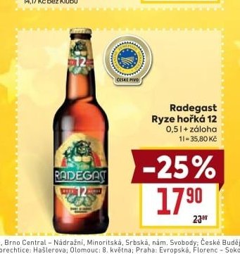 Radegast Ryze hořká 12
