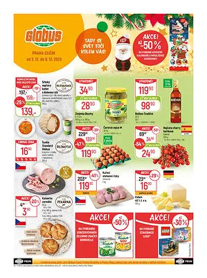 akční leták Globus 3.12.2025-9.12.2025