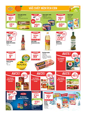 akční leták Globus 3.12.2025-9.12.2025