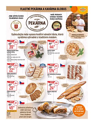 akční leták Globus 3.12.2025-9.12.2025