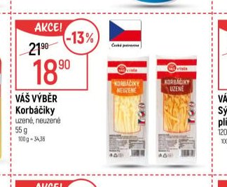 Váš Výběr Korbáčky 55 g