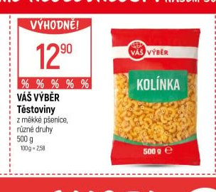 Váš Výběr Těstoviny