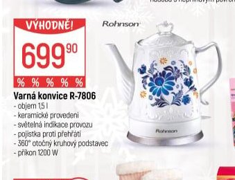 Varná konvice R-7806