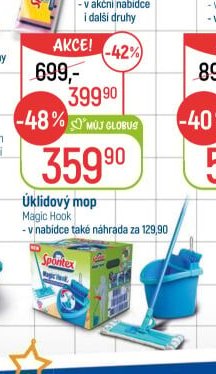 Úklidový mop Magic Hook