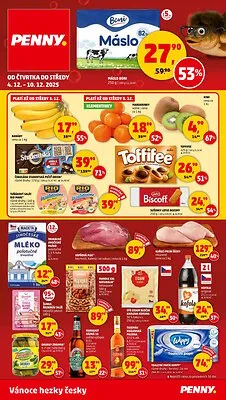 akční leták Penny Market 4.12.2025-10.12.2025