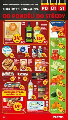 akční leták Penny Market 4.12.2025-10.12.2025