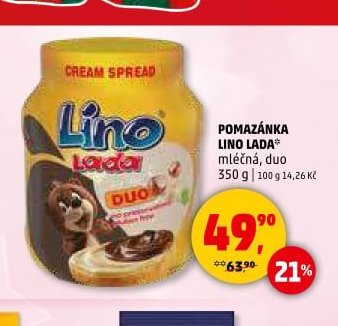 Pomazánka Lino Lada