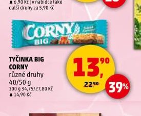 Tyčinka Big Corny
