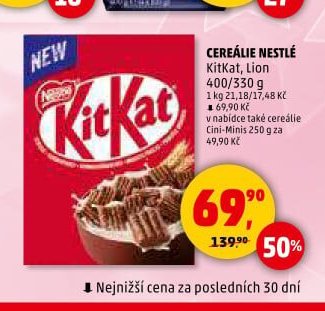 Cereálie Nestlé KitKat, Lion